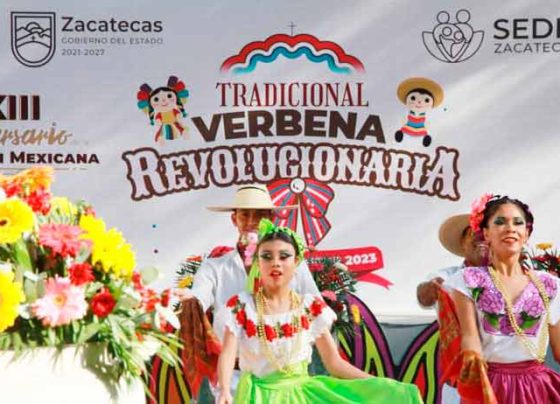 Anuncia Gobierno de Zacatecas programa artístico de la Verbena Familiar Revolucionaria