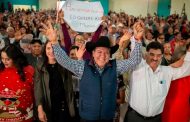 Anuncia Gobernador David Monreal entrega de canastas alimentarias para las familias zacatecanas