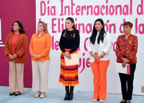 Conmemora el Ayuntamiento de Guadalupe el Día Internacional de la Eliminación de la Violencia contra la Mujer