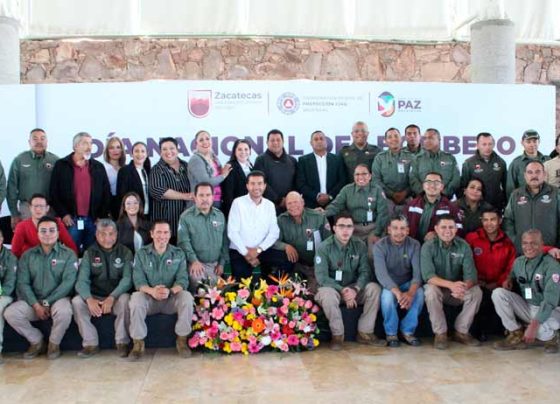 Reconoce Gobierno de Zacatecas entrega y dedicación de bomberas y bomberos