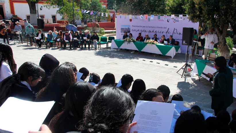 Llevan Cobaez y Fundación Más Lectura un Mundo Mejor jornada literaria al municipio de Pinos