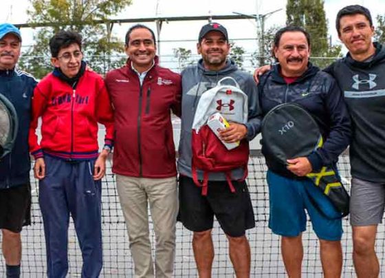 Estamos trabajando para lograr un Guadalupe deportivo: Pepe Saldívar en la clausura del primer torneo de tenis en el Municipio