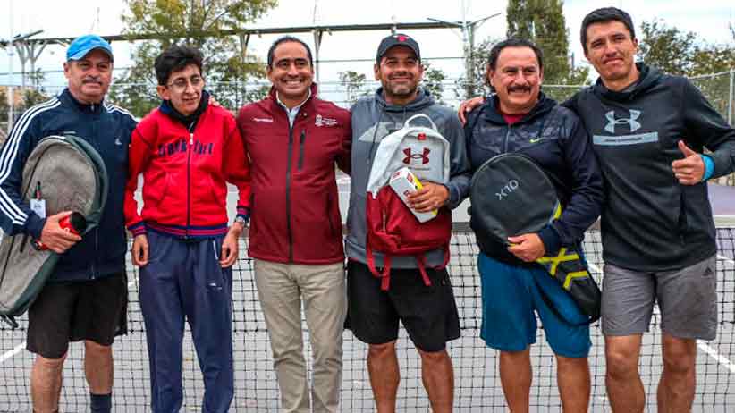 Estamos trabajando para lograr un Guadalupe deportivo: Pepe Saldívar en la clausura del primer torneo de tenis en el Municipio