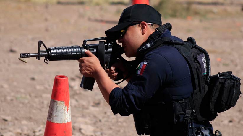 Realiza Secretaría de Seguridad Municipal de Zacatecas practicas de tiro