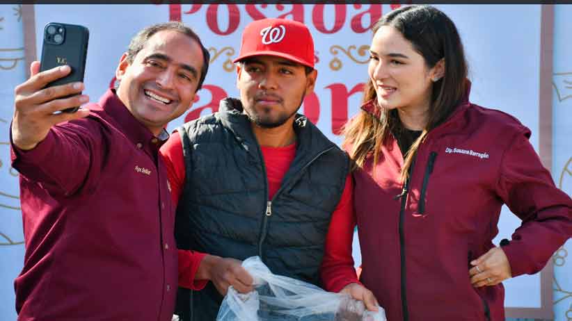 Lleva Pepe Saldívar a Comunidades del Municipio  las tradicionales “Posadas por los Valores y la Esperanza”.   