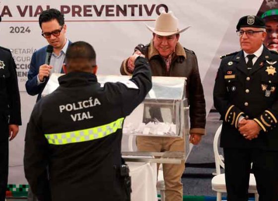 Encabeza Gobernador David Monreal celebración de 100 años de la Dirección de Policía Vial al servicio de la sociedad
