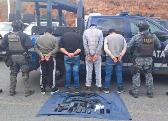 Desarticulan Fuerzas de Seguridad célula delincuencial en Zacatecas; hay cuatro detenidos