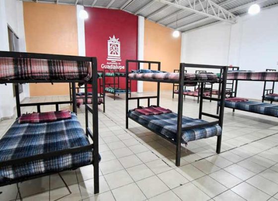 Habilitan albergue de Guadalupe