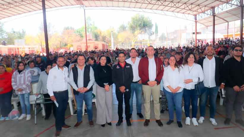 Entrega Gobierno de Zacatecas apoyos invernales a más de mil familias en Miguel Auza