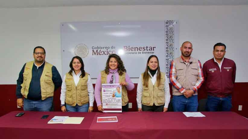 Inicia dispersión de tarjetas a beneficiarias de la Pensión Mujeres Bienestar y Pensión Adultos Mayores