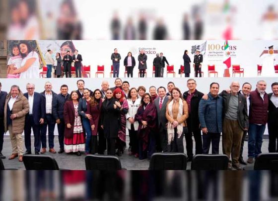 Celebra Gobernador David Monreal Ávila los primeros 100 días del mandato de la Presidenta Claudia Sheinbaum Pardo