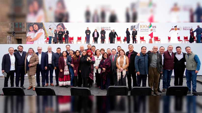 Celebra Gobernador David Monreal Ávila los primeros 100 días del mandato de la Presidenta Claudia Sheinbaum Pardo