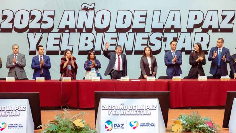 Presenta Gobernador David Monreal Ávila Resultados del Año de la Paz y Agenda del Bienestar 2025, por la paz, bienestar y progreso de Zacatecas