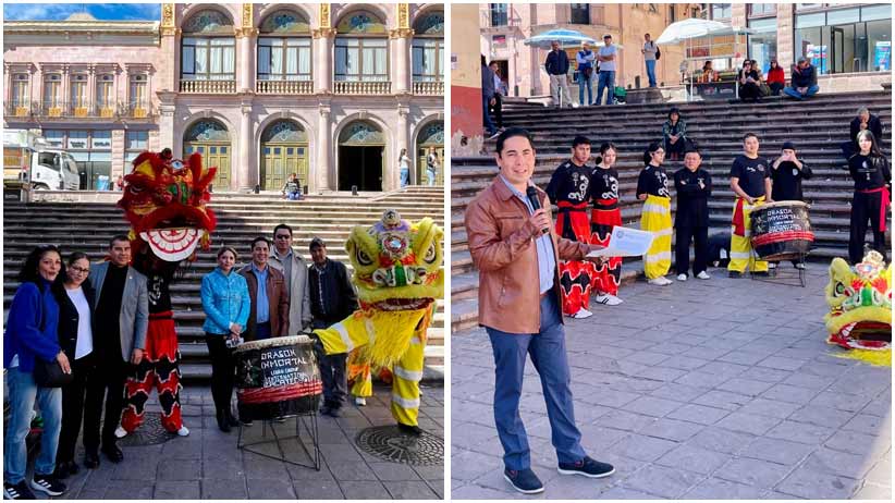 Zacatecas recibe el Año Nuevo Chino 2025 con alegría y cultura