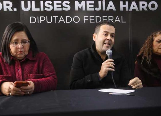 Ulises Mejía Haro propone acciones en favor de los migrantes y reafirma su agenda legislativa