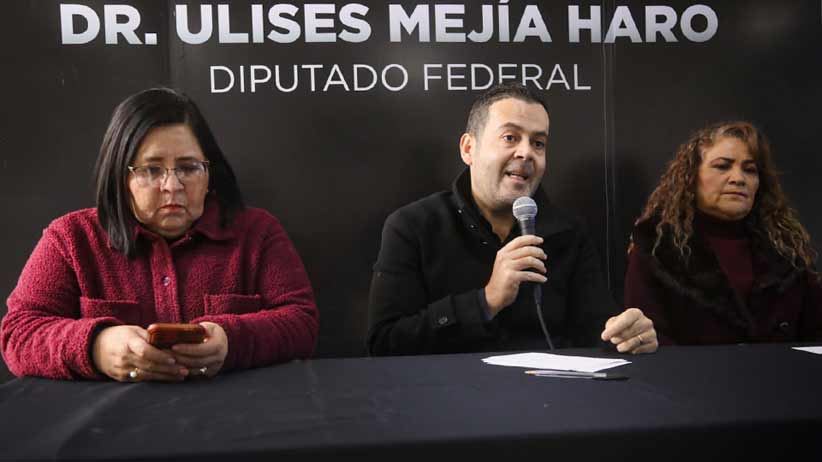 Ulises Mejía Haro propone acciones en favor de los migrantes y reafirma su agenda legislativa
