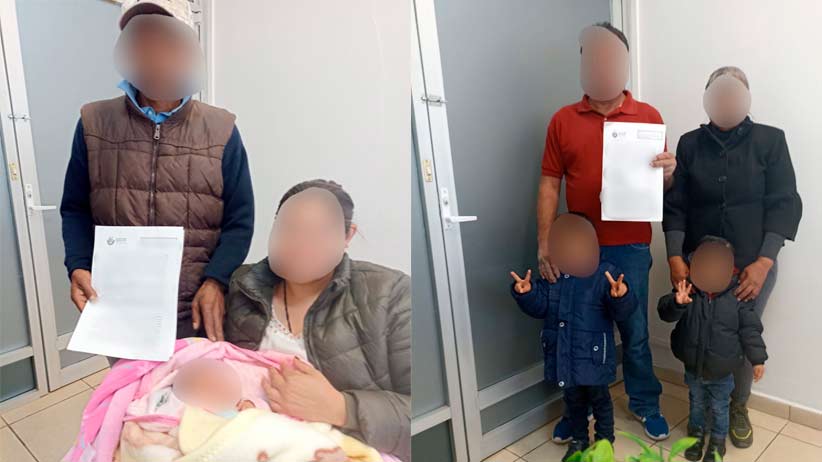 Se reintegran 10 infantes de Casa Cuna “Plácido Domingo” con su familia de origen