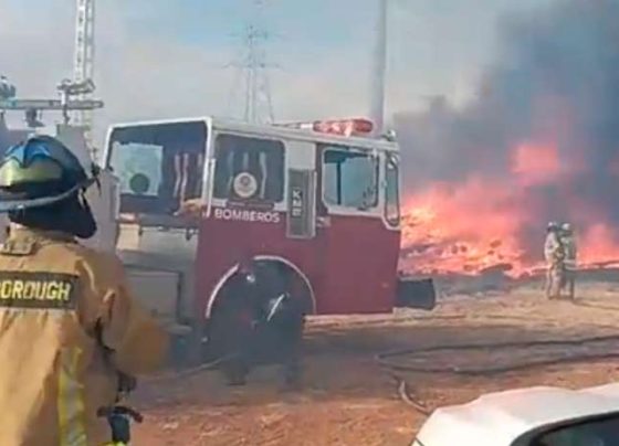 Gira Miguel Varela instrucciones inmediatas para atender incendio en Agronomía