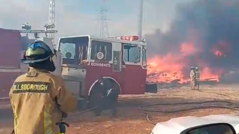 Gira Miguel Varela instrucciones inmediatas para atender incendio en Agronomía