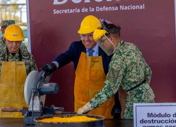 En Zacatecas, más medio de millón de cargadores y municiones y 3 mil 236 armas se han destruido desde 2021: Gobernador David Monreal