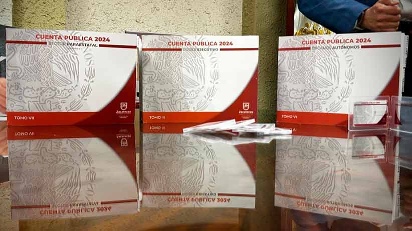 Entrega Gobierno de Zacatecas Cuenta Pública 2024 a la LXV Legislatura
