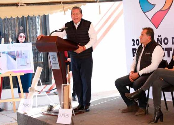 Entrega Gobernador David Monreal sistema de agua potable en Enrique Estrada con inversión cercana a 20 mdp