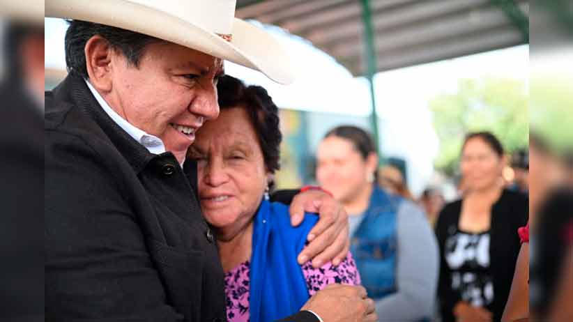 Entrega Gobernador David Monreal apoyos alimentarios del programa Corazón Contento a familias de Tepetongo