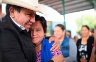 Entrega Gobernador David Monreal apoyos alimentarios del programa Corazón Contento a familias de Tepetongo