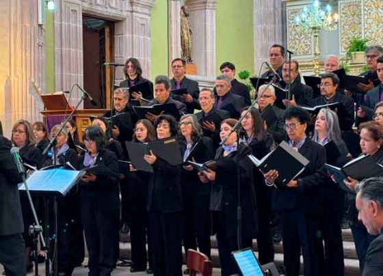 Se hace presente la música sacra en el Festival Cultural del Bienestar 2025, con concierto de Coral de Zacatecas