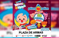 Invita Gobierno de Zacatecas al show oficial del Payaso Plim Plim para festejar el Día de la Niña y el Niño