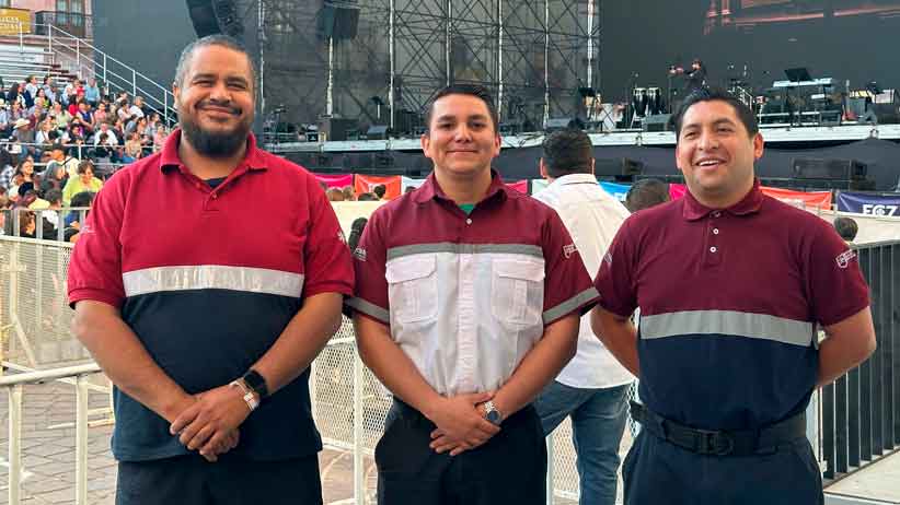 Red de Emergencias Médicas de Zacatecas, presente en el Festival Cultural 2025