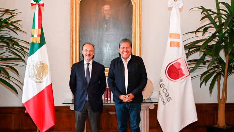 Reconoce Cónsul General de España en Guadalajara riqueza cultural e histórica de Zacatecas
