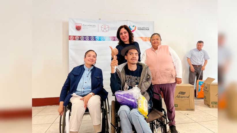 Cerca de 100 personas con discapacidad reciben beneficios del Gobierno de Zacatecas
