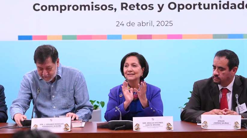Amalia García organiza el Foro Transnacional sobre Políticas Migratorias: Compromisos, Retos y Oportunidades junto a líderes migrantes de la COLEFOM, académicos prestigiados de la UNAM y la UAZ