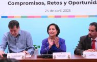 Amalia García organiza el Foro Transnacional sobre Políticas Migratorias: Compromisos, Retos y Oportunidades junto a líderes migrantes de la COLEFOM, académicos prestigiados de la UNAM y la UAZ