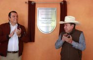Entrega Gobernador David Monreal obras para el bienestar en Miguel Auza con inversión de casi 11 mdp