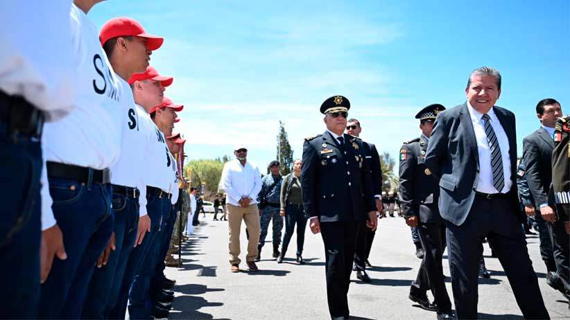Encabeza Gobernador David Monreal Ceremonia del 163 Aniversario de la Batalla de Puebla del 5 de Mayo y Toma de Protesta de Bandera de soldados del Servicio Militar Nacional en Zacatecas