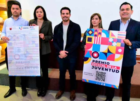 Presenta Gobierno de Zacatecas Convocatoria Premio Estatal de la Juventud 2025