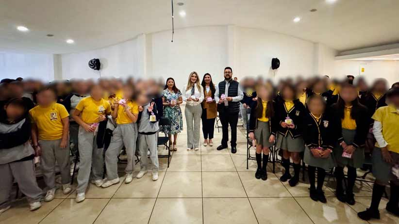 Realiza Gobierno de Zacatecas taller de Menstruación Digna con niñas de primaria y secundaria