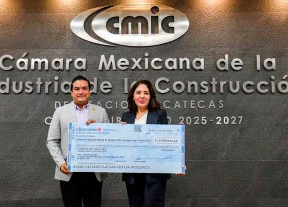 Dona CMIC más de 2.5 mdp a SEDIF para proyecto de Casa Hogar de Jóvenes