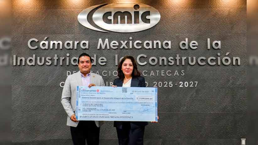 Dona CMIC más de 2.5 mdp a SEDIF para proyecto de Casa Hogar de Jóvenes