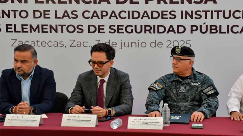 Impulsa Zacatecas profesionalización policial con estancia de formación en España