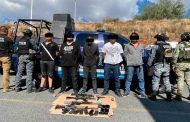 Asestan Fuerzas de Seguridad golpe contundente al crimen organizado; detienen a cinco presuntos integrantes de una célula criminal
