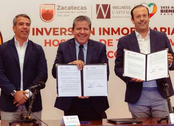 Atrae Zacatecas inversión de 1 mil 500 millones de pesos para construcción de Hospital de Tercer Nivel y áreas habitacional y comercial privadas: Gobernador David Monreal Ávila