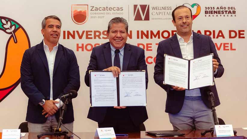 Atrae Zacatecas inversión de 1 mil 500 millones de pesos para construcción de Hospital de Tercer Nivel y áreas habitacional y comercial privadas: Gobernador David Monreal Ávila