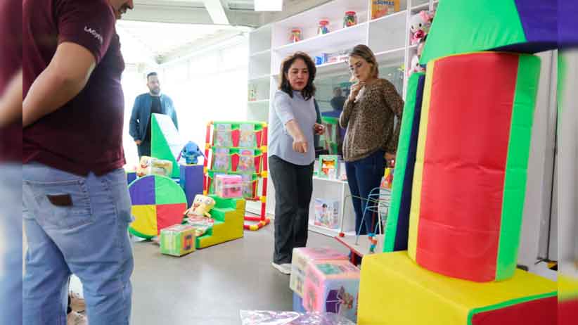 Entrega Gobierno de Zacatecas dotación de equipo a Ludoteca del SEDIF