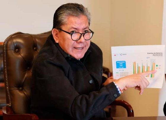 Realiza Gobernador David Monreal Audiencia Pública por la Transformación para migrantes radicados en Estados Unidos