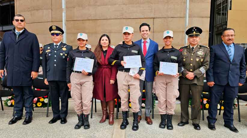 Egresan 115 cadetes del Bachillerato General Militar