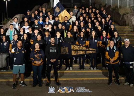 ¡A dejar huella, prepa UAZ! 66 talentosos estudiantes rumbo a los juegos nacionales CONADEMS