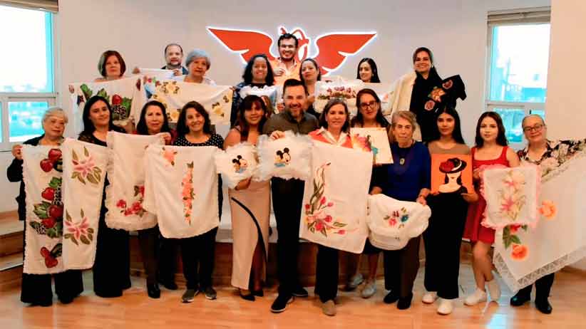 Clausuran taller de pintura textil: Mujeres que construyen comunidad y transformación desde la manualidad